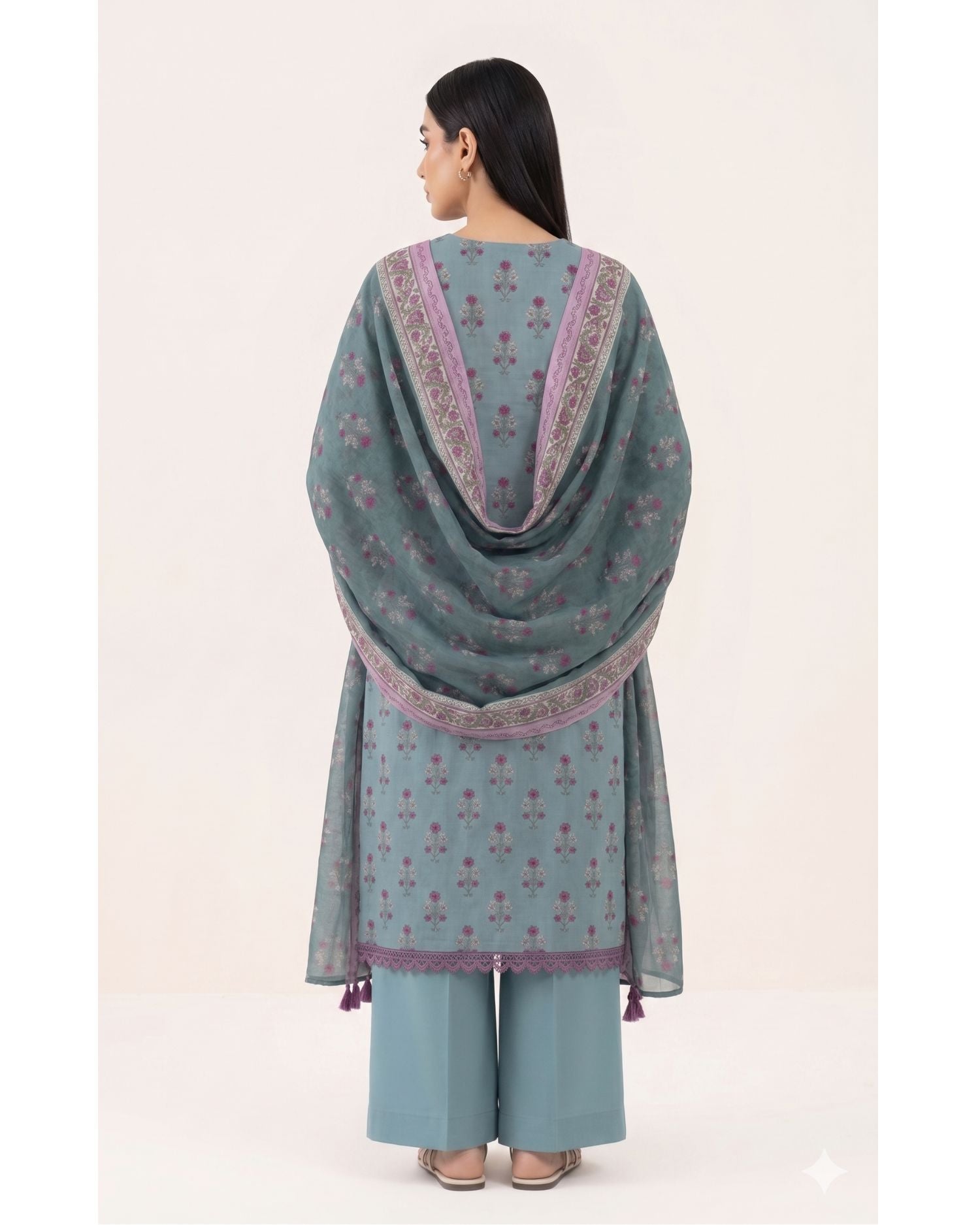Sapphire Inspired 3 Piece Printed Lawn Suit