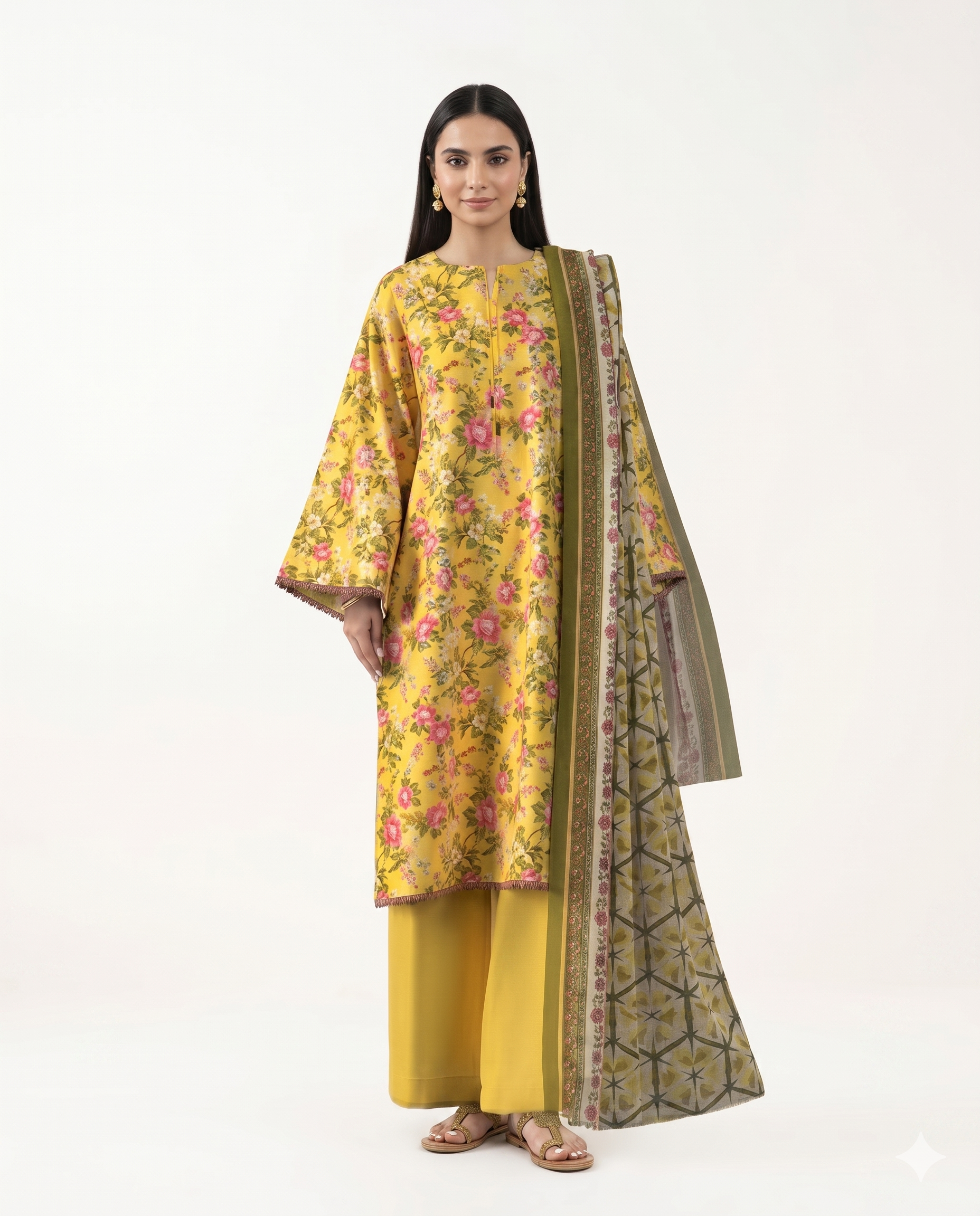 Sapphire Inspired 3 Piece Printed Lawn Suit