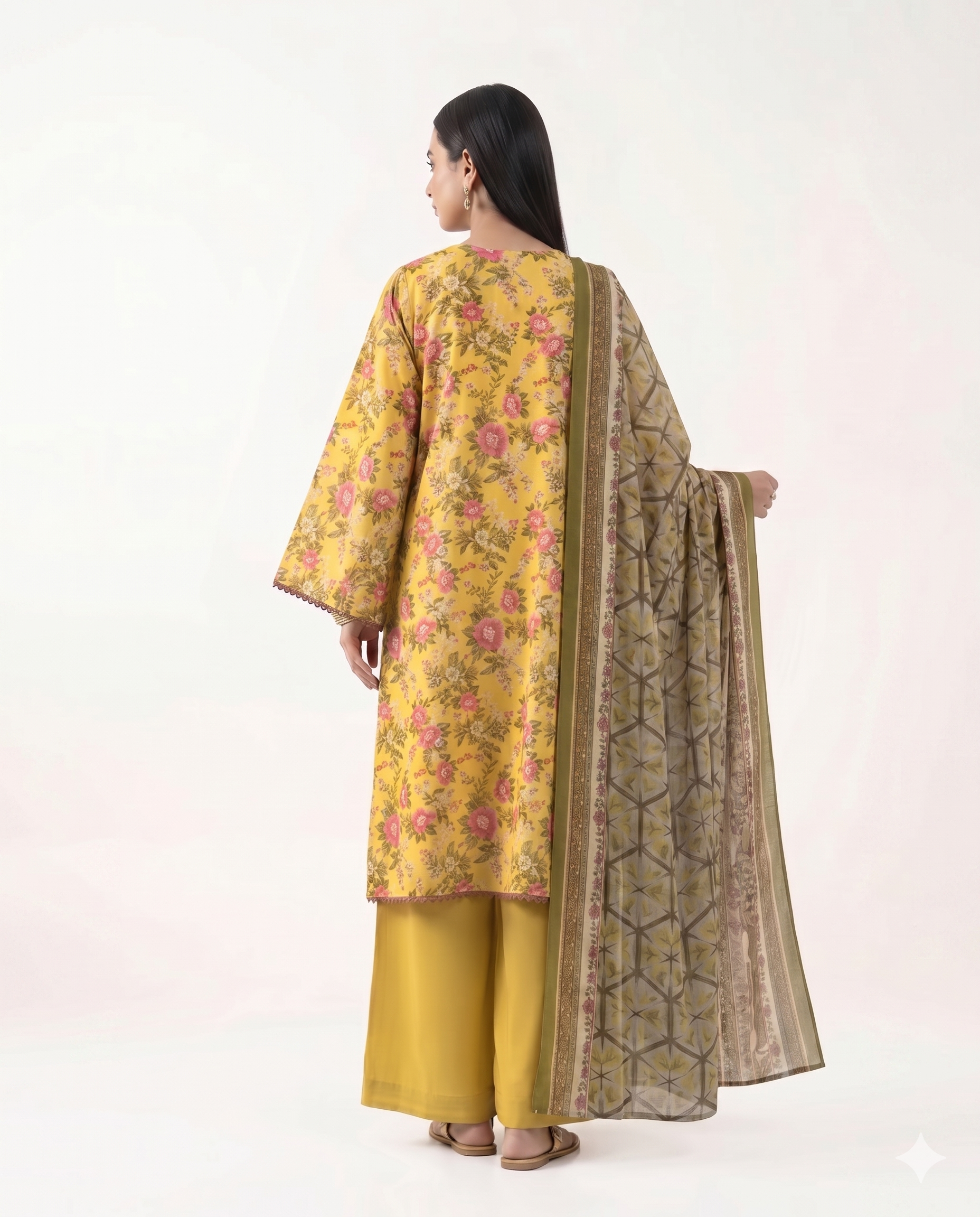 Sapphire Inspired 3 Piece Printed Lawn Suit