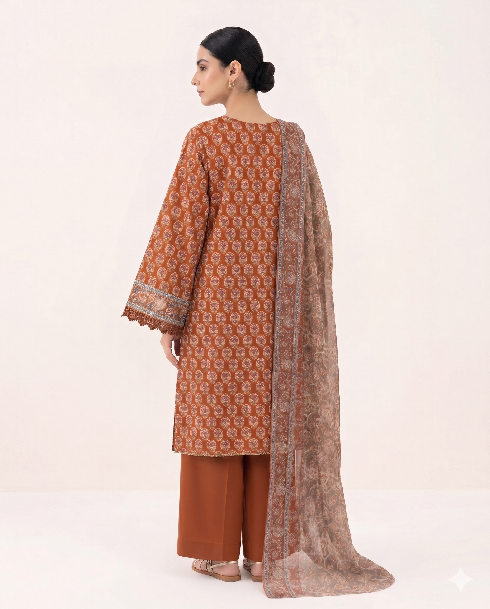 Sapphire Inspired 3 Piece Printed Lawn Suit