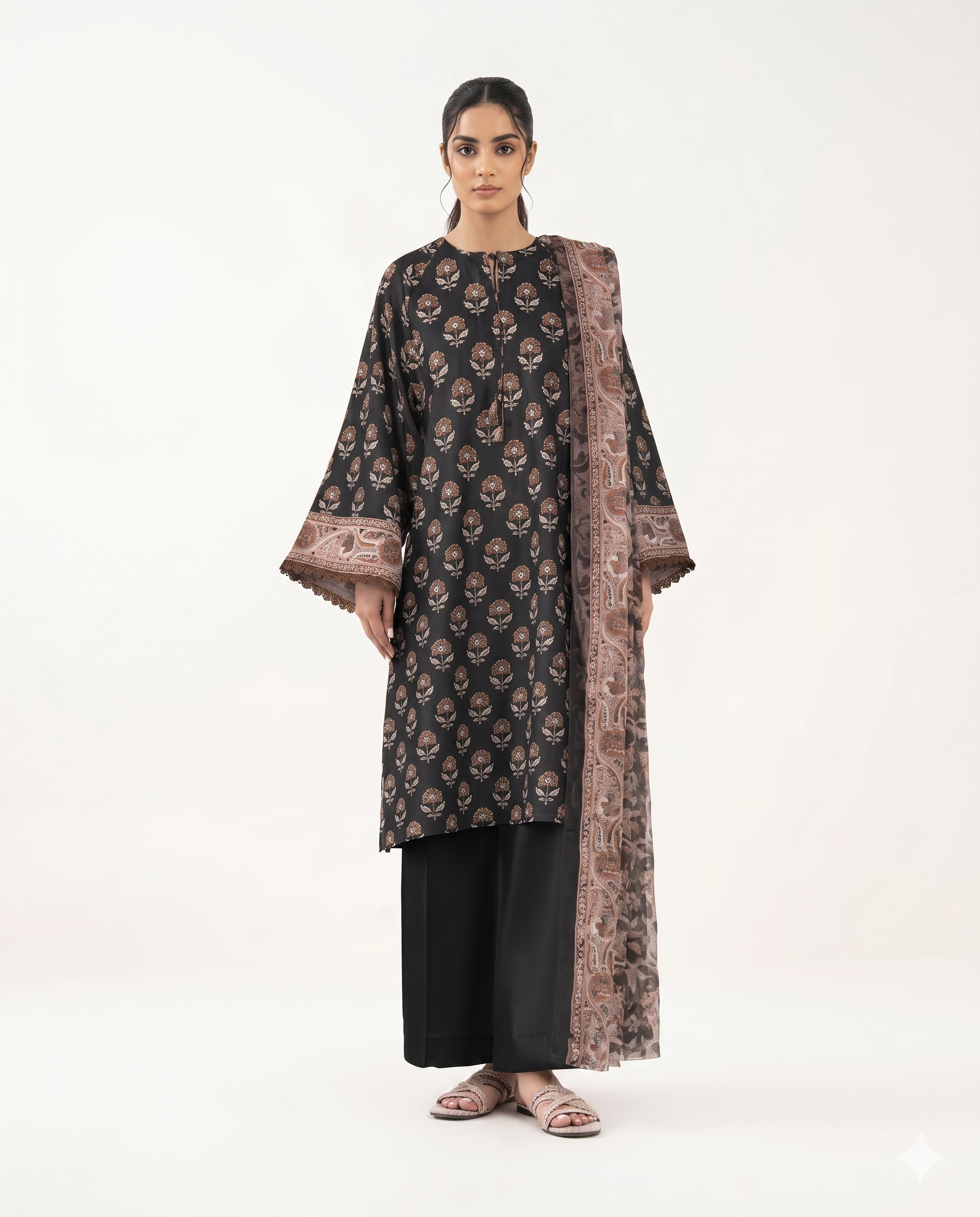 Sapphire Inspired 3 Piece Printed Lawn Suit